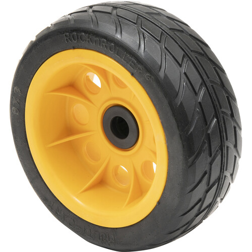 RockNRoller Multi-Cart R-Trac Ground Glider Rear Wheel with Offset Hub for Select Carts (8x3", Pair)