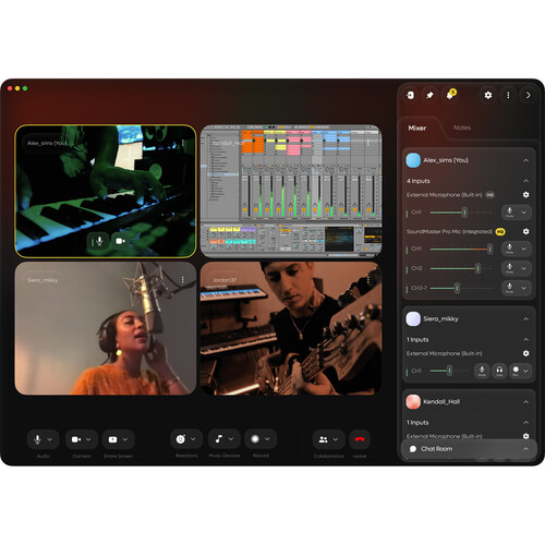 Muse Sessions Pro Unlimited Music Production Collaboration App (1-Year License)