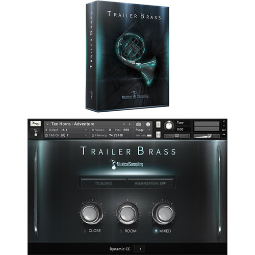 Musical Sampling Trailer Brass - Instrument Library (Download)