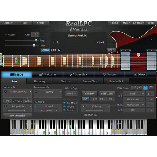 MusicLab RealLPC Virtual Guitar Instrument (Boxed Version)