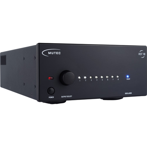Mutec REF 10 - Audiophile 10 MHz Reference Master Clock (Black)
