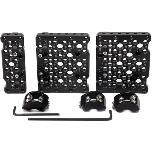 MUTINY Modular Cage System for Freefly Ember S5K (1 Short Plate, 2 Long Plates, 3 Blocks)