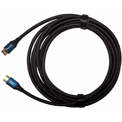 MuxLab HDMI 2.1 Cable with Pull-Resistant Connectors (15')