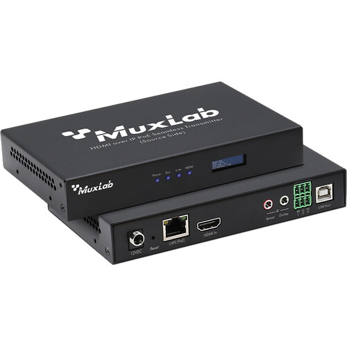 MuxLab 1080p HDMI Over IP Seamless Transmitter with PoE