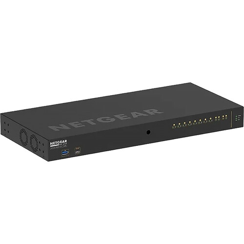 MuxLab Netgear AV Line M4250 GSM4212P 10-Port Gigabit PoE+ Compliant Managed AV Switch