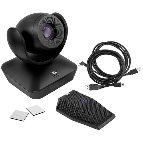 MXL ACVC HD USB 2.0 PTZ Camera and 180-Degree USB Conferencing Mic Bundle