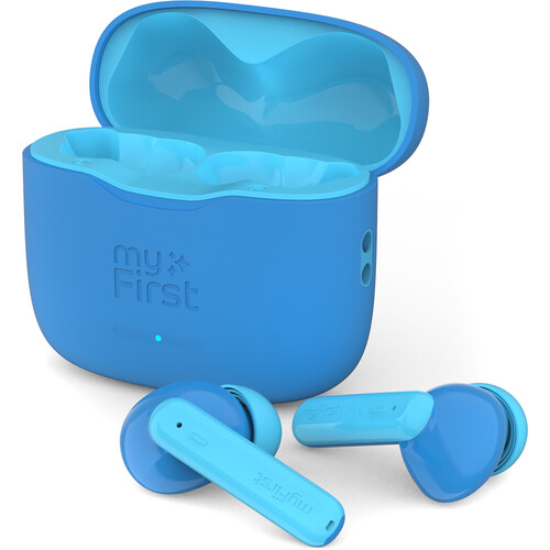 myFirst Carebuds Wireless Earbuds for Kids (Blue)