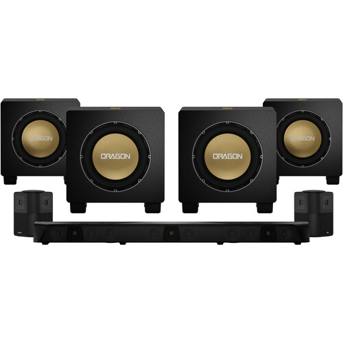 Nakamichi DRAGON Dolby Atmos Home Surround DRAGON QUAD 12SUB B&H