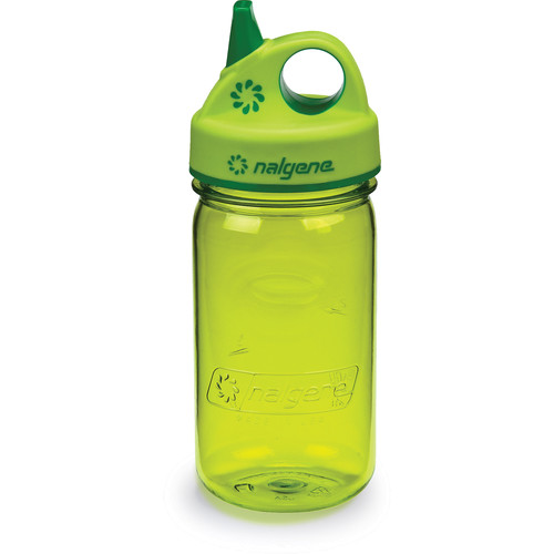 Nalgene Grip 'n Gulp Bottle (12 fl oz, Spring Green)