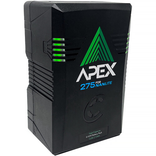 Nanlite Core Apex 275 V-Mount Battery for Forza Lights APX275V