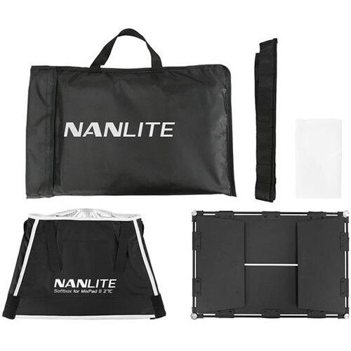 Nanlite Barndoor and Softbox Set for MixPad II 27C