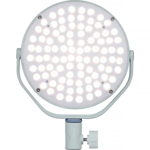 Nanlite miro 30c RGB Round LED Light Panel (Mint Blue)