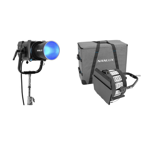 Nanlux Evoke 900C RGB LED Spotlight with Fresnel Lens Traveler's Kit