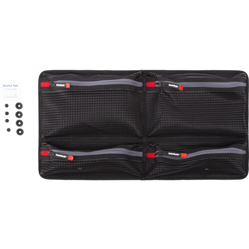 WorldCaseCompany Custom Lid Organizer For Nanuk 935 – Ballistic Nylon, Black