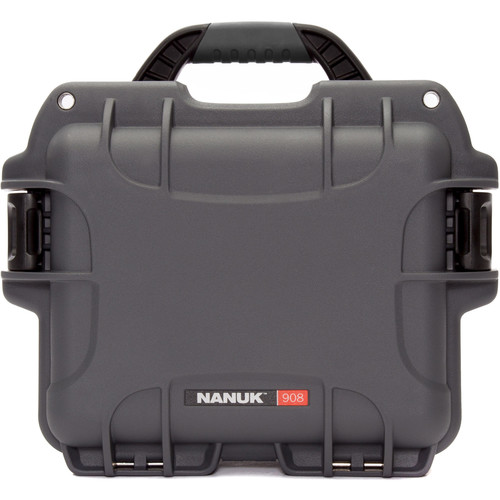 Nanuk 908 Hard Case (Graphite, 8.8L)