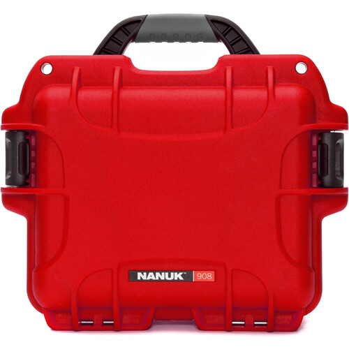 Nanuk 908 Hard Case (Red, 8.8L)