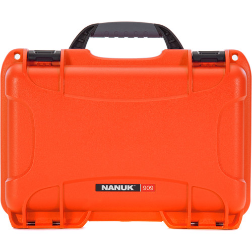Nanuk 909 Hard Case (Orange, 8.8L)
