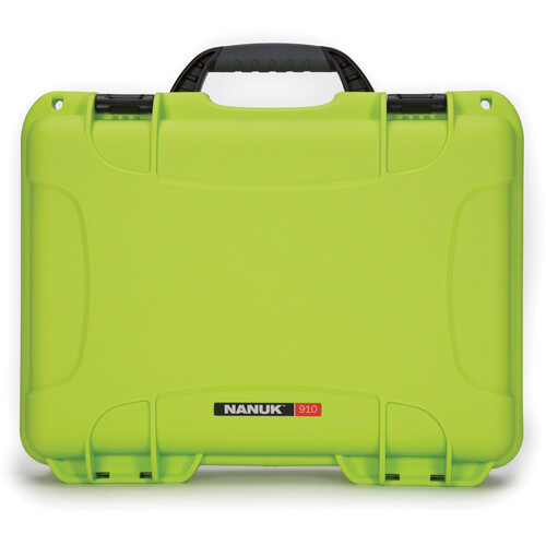 Nanuk 910 Hard Case without Insert (Lime)