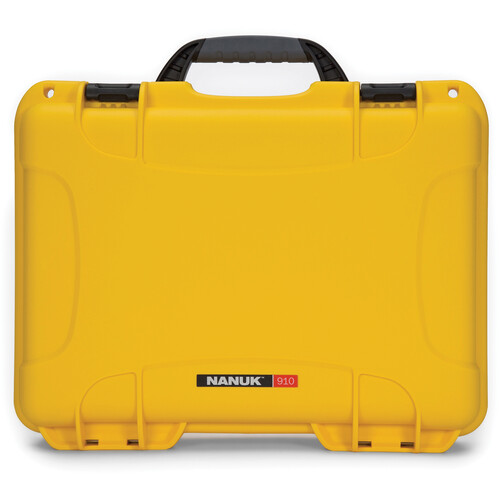 Nanuk 910 Hard Case without Insert (Yellow)