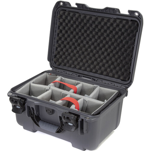 Nanuk 918 Hard Case with Padded Dividers (Graphite, 21L)