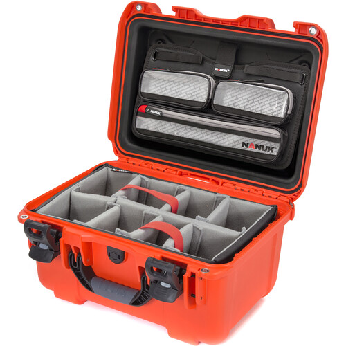 Nanuk 918 Hard Case Pro Photo Kit (Orange, 21L)