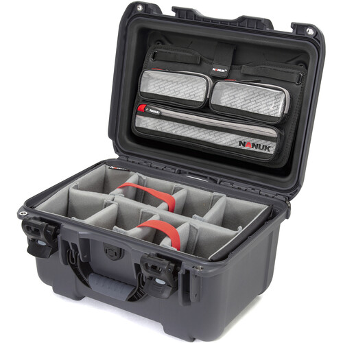 Nanuk 918 Hard Case Pro Photo Kit (Graphite, 21L)