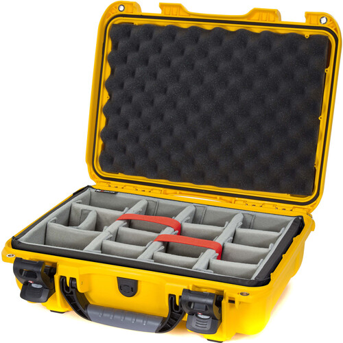Nanuk 923 Hard Case with Padded Dividers (Yellow, 16.7L)