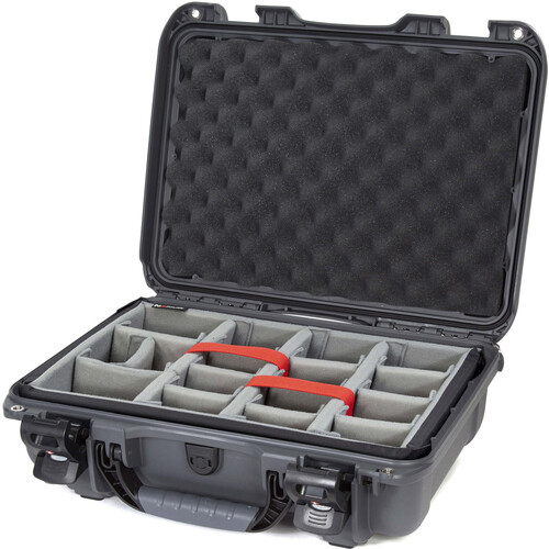 Nanuk 923 Hard Case with Padded Dividers (Graphite, 16.7L)