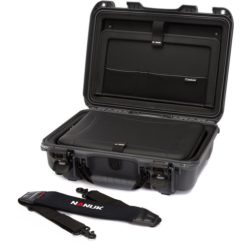 Nanuk 923 15" Laptop Case (Graphite)