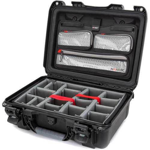 Nanuk 925 Hard Case with Pro Photo Kit (Black, 21L)