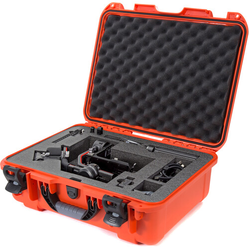Nanuk 930 Case with Custom Foam Insert for Select DJI Series Gimbals (Orange)