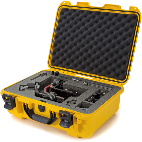 Nanuk 930 Case with Custom Foam Insert for Select DJI Series Gimbals (Yellow)