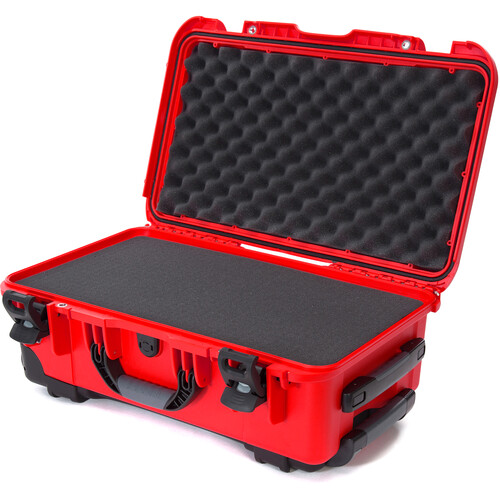Nanuk 935 Wheeled Hard Case with Foam Insert (Red, 28.5L)