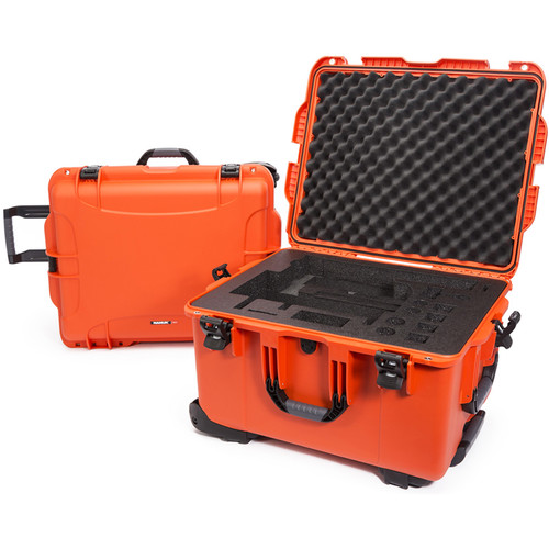 Nanuk 960 Waterproof Hard Case with Wheels for DJI Ronin-MX (Orange)