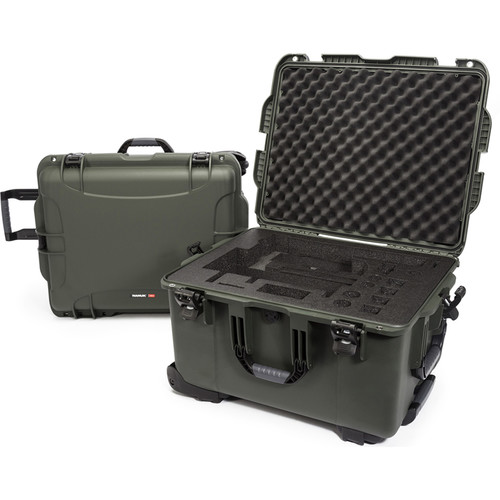 Nanuk 960 Waterproof Hard Case with Wheels for DJI Ronin-MX (Olive)