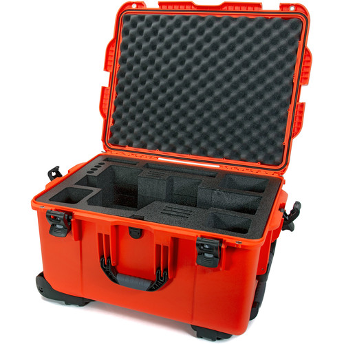 Nanuk 960 Waterproof Hard Case with Wheels for Black Magic URSA (Orange)