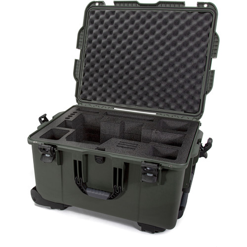 Nanuk 960 Waterproof Hard Case with Wheels for Black Magic URSA (Olive)