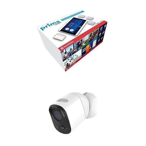 Prima by Napco PKIT1A All-in-One Wi-Fi System with PCAM 2MP Outdoor Wi-Fi Camera (AT&T)