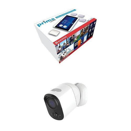 Prima by Napco PKIT1V All-in-One Wi-Fi System with PCAM 2MP Outdoor Wi-Fi Camera Kit (Verizon)