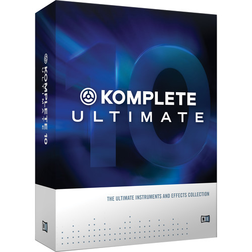 Native Instruments KOMPLETE 10 ULTIMATE - Virtual Instruments and Effects Collection (Educational Add-On License)