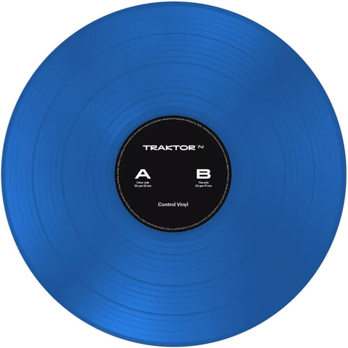 Native Instruments Traktro Control Vinyl (Blue)