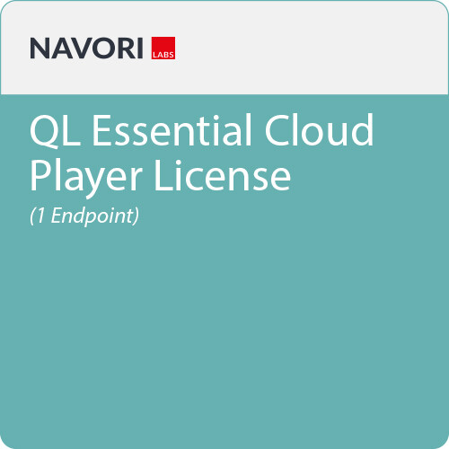 Navori QL Essential Cloud Player License (1 Endpoint)