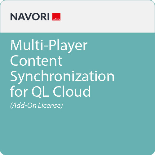 Navori Multi-Player Content Synchronization for QL Cloud (Add-On License)