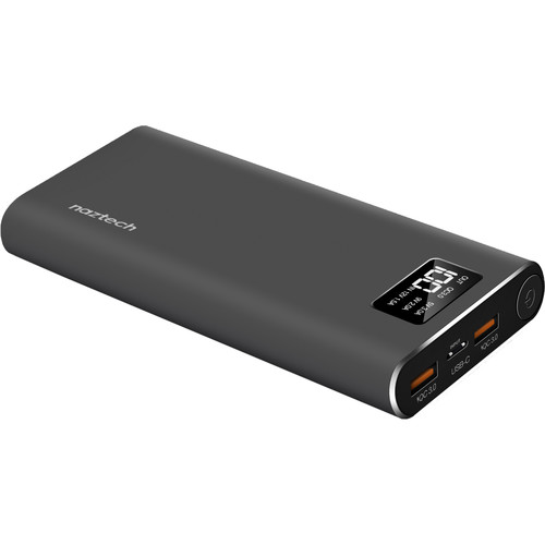 Naztech REV 26,800mAh Dual USB Quick Charge 3.0 Portable Battery Pack with LCD