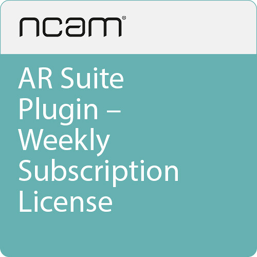 Ncam AR Suite Plug-In (Weekly Subscription License)
