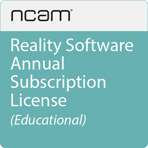 Ncam Reality Software Subscription License (Annual - Educational)
