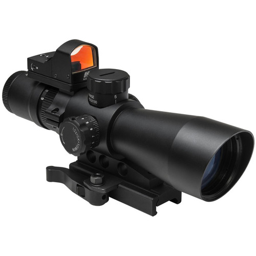 NcSTAR 3-9x42 Ultimate Sighting System Gen II Riflescope with Micro Dot Optic (Mil-Dot Reticle)