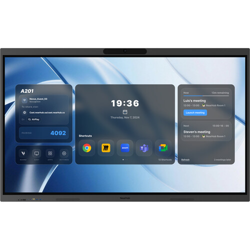 NearHub S65 MAX 65" UHD 4K Interactive Smartboard