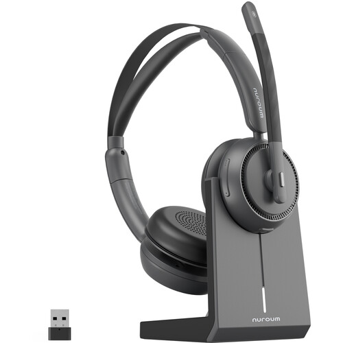 nurom HP31Dワイヤレス ヘッドセット Bluetooth Nuroum HP31D Wireless Headset AW-HP31D B&H Photo Video