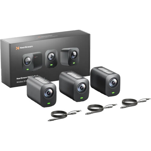 NearStream VM33 2K Wireless Streaming Camera (3-Pack)